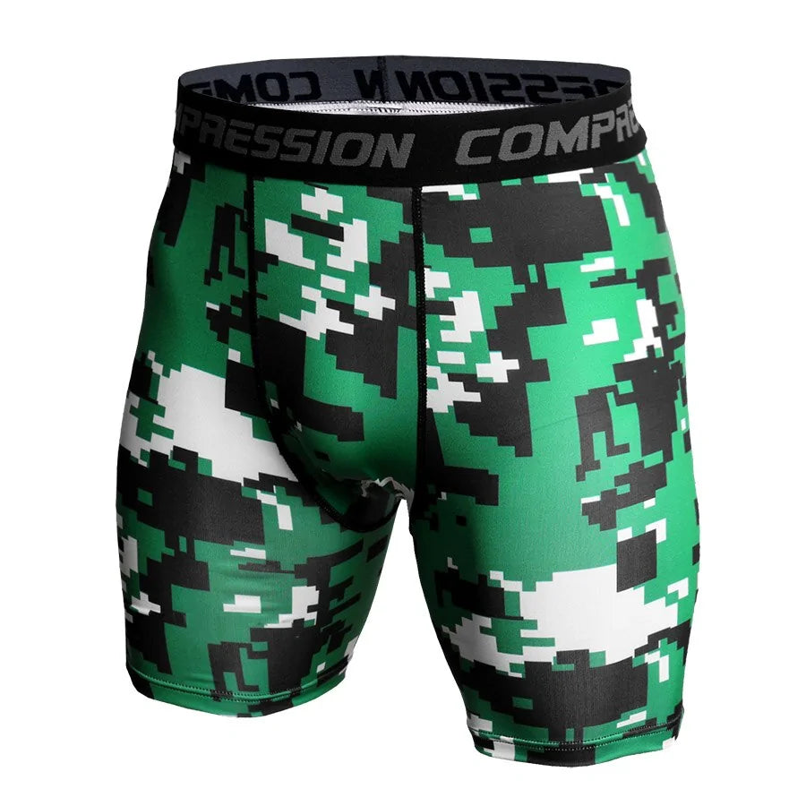 Camo Compression Shorts