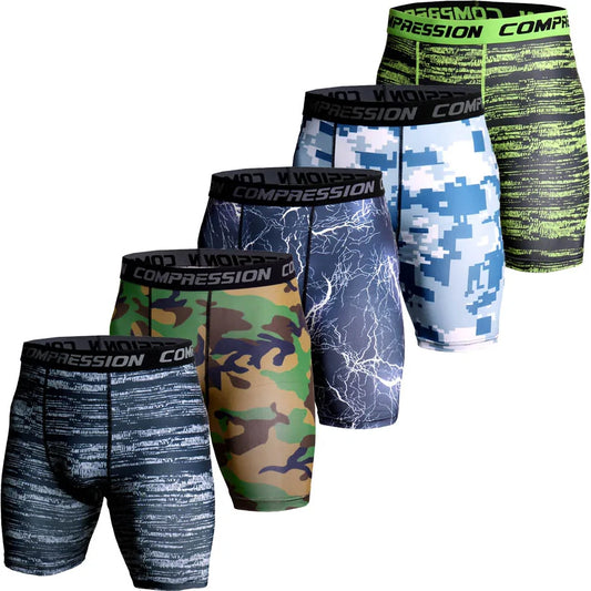 Camo Compression Shorts