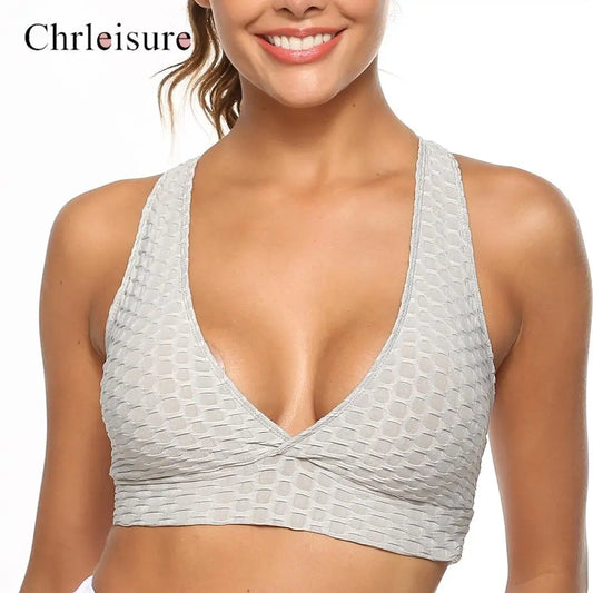 Chrleisure Deep V-neck Bra