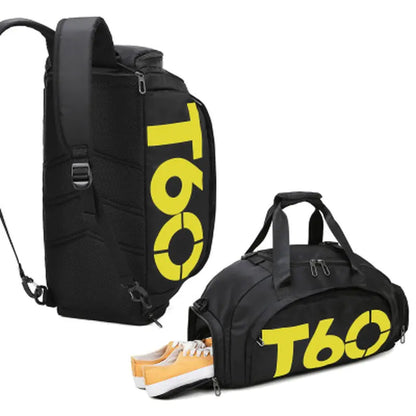 T60 Waterproof Sports and Gym Duffle Bag