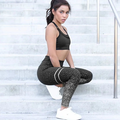 EVOLVE Gold Print Leggings