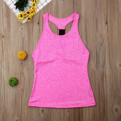 EaseFlow Casual Sleeveless Yoga Shirt