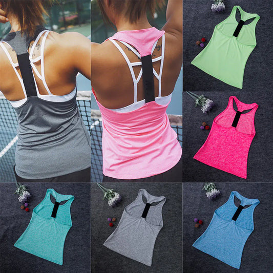 EaseFlow Casual Sleeveless Yoga Shirt