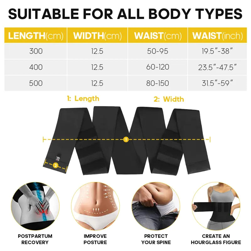 SlimWrap Bandage Waist Trainer