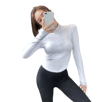 SlimZip Long Sleeve Top