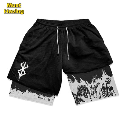 Anime Mesh Shorts