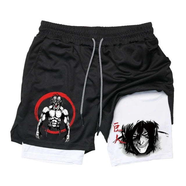 Anime Running Shorts