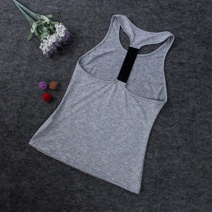 EaseFlow Casual Sleeveless Yoga Shirt