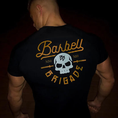 Barbell Brigade Skull Shirt