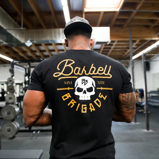 Barbell Brigade Skull Shirt