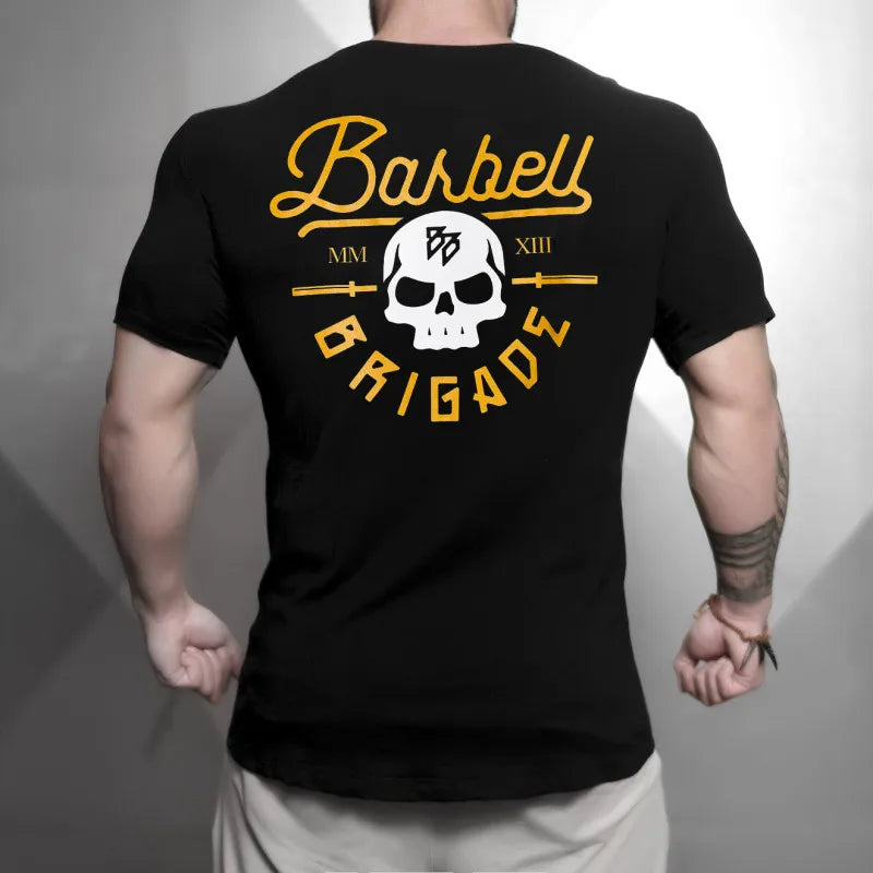 Barbell Brigade Skull Shirt