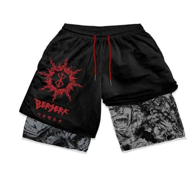 Anime Mesh Shorts