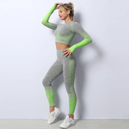 FlexiFlow Ombre Long Sleeve Set