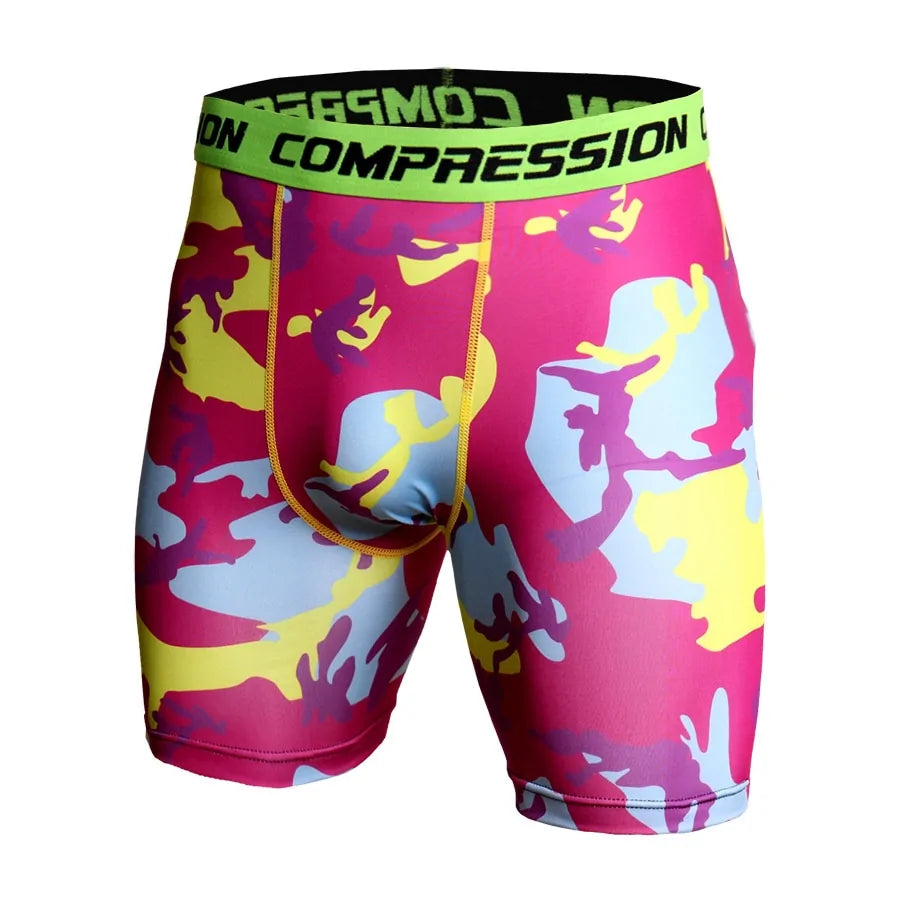 Camo Compression Shorts