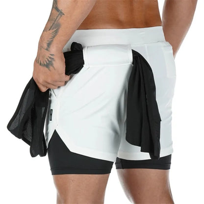 SummerFlex 2-in-1 Quick Dry Running Shorts