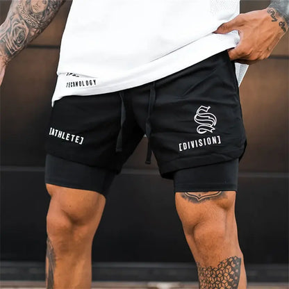 Athlete Double-deck Jogging Shorts