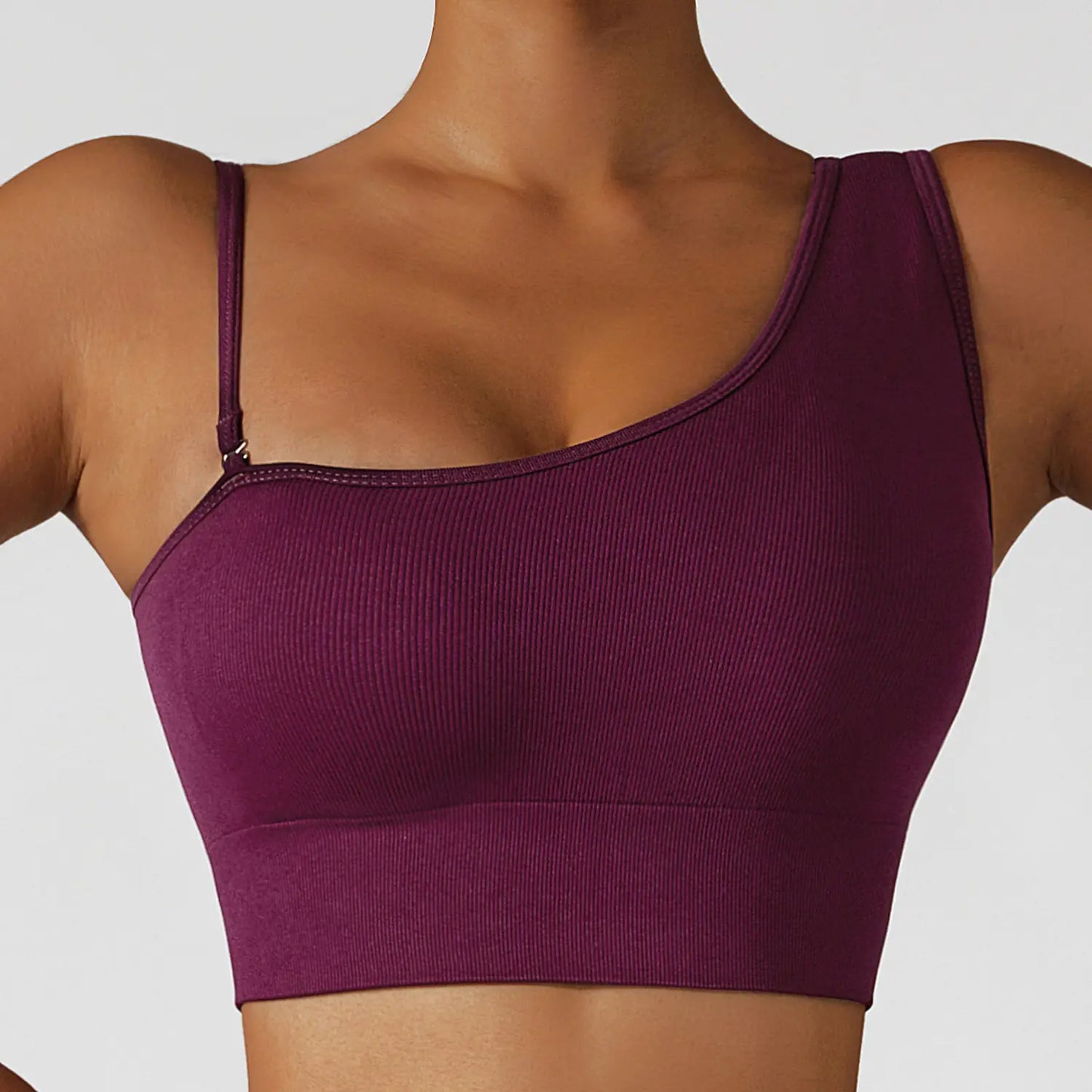 Sexy Oblique Shoulder Tops