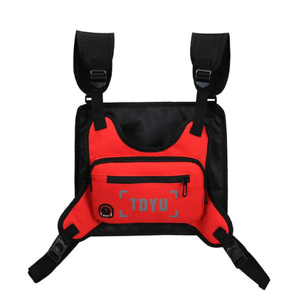 Reflective Fitness Chest Bag