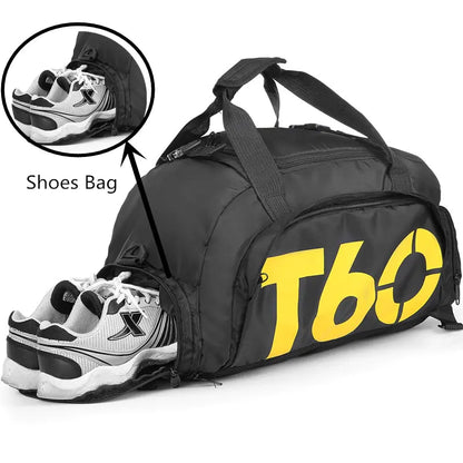 T60 Waterproof Sports and Gym Duffle Bag