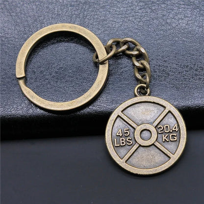 Weightlifting Keychain