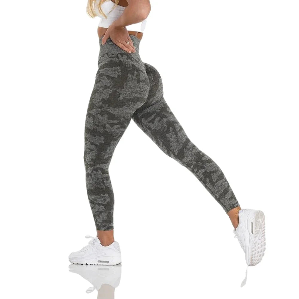 Camo Seamless Workout Leggings