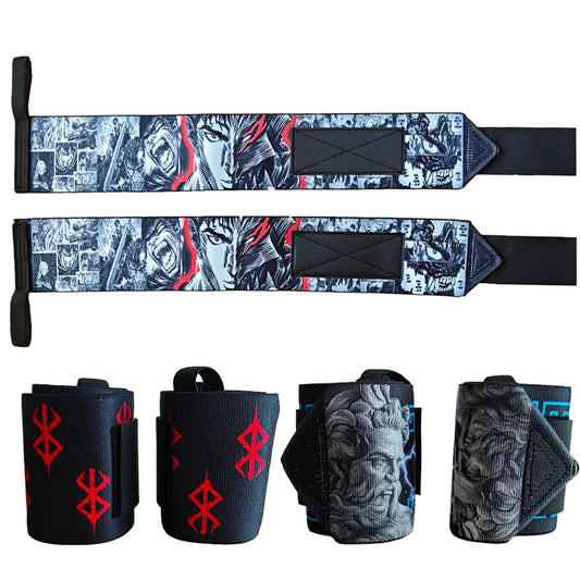 Berserk Fitness Wrist Straps