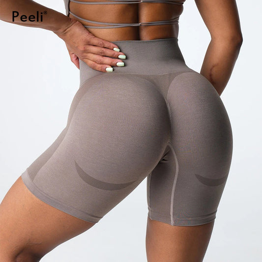 Peeli Contour 2.0 Seamless Scrunch Butt Shorts