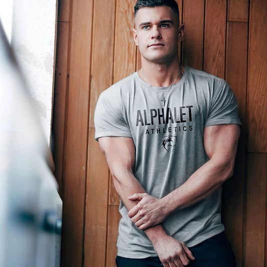 Alphalete Bodybuilding Print Tee