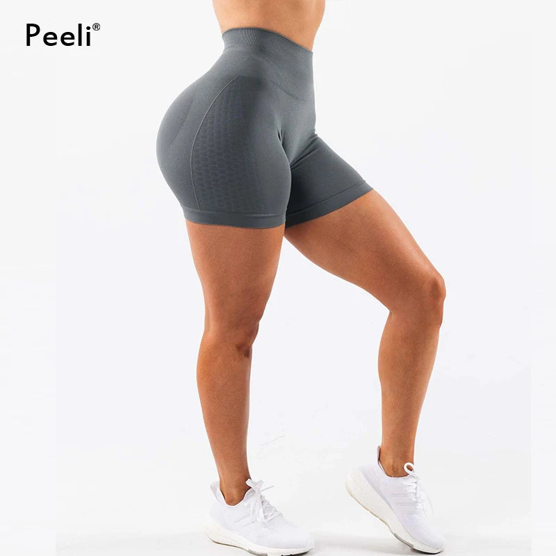 Peeli Amplify Contour Scrunch Butt Shorts