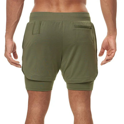 Dual-Layer Running Shorts