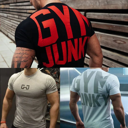 Gym Junkie FlexTone Slim Muscle Tee