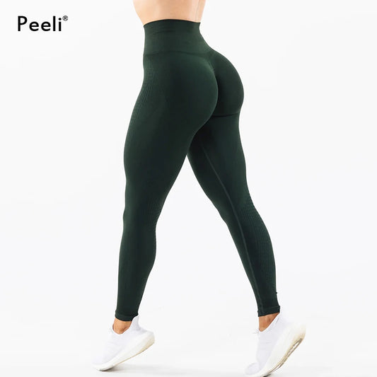 Peeli Amplify Scrunch Butt Seamless Leggings