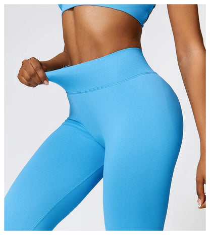 Peeli V-Back Scrunch High Waist Leggings