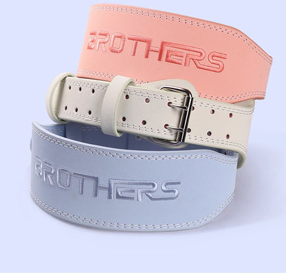 Brothers Embroidered Fitness Belt