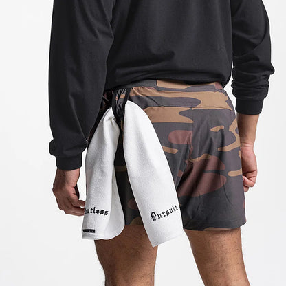 Dual-Layer Quick Dry Sports Shorts