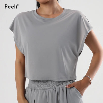 Peeli Breeze Loose Fit Yoga Top