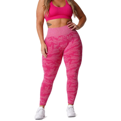 Zebra Pattern Seamless Leggings