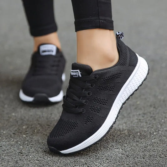 AirWalk Mesh Flat Sneakers for Women