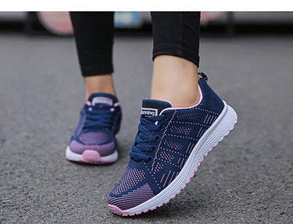 AirWalk Mesh Flat Sneakers for Women