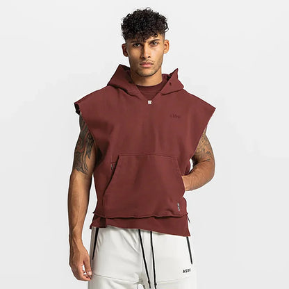 Hem Cutoff Hoodie