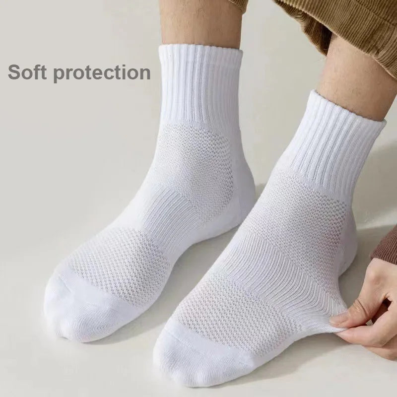 ThermaGuard Cotton Mid-Tube Socks