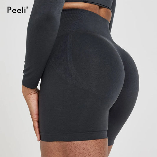 Peeli Effortless Seamless Scrunch Butt Shorts