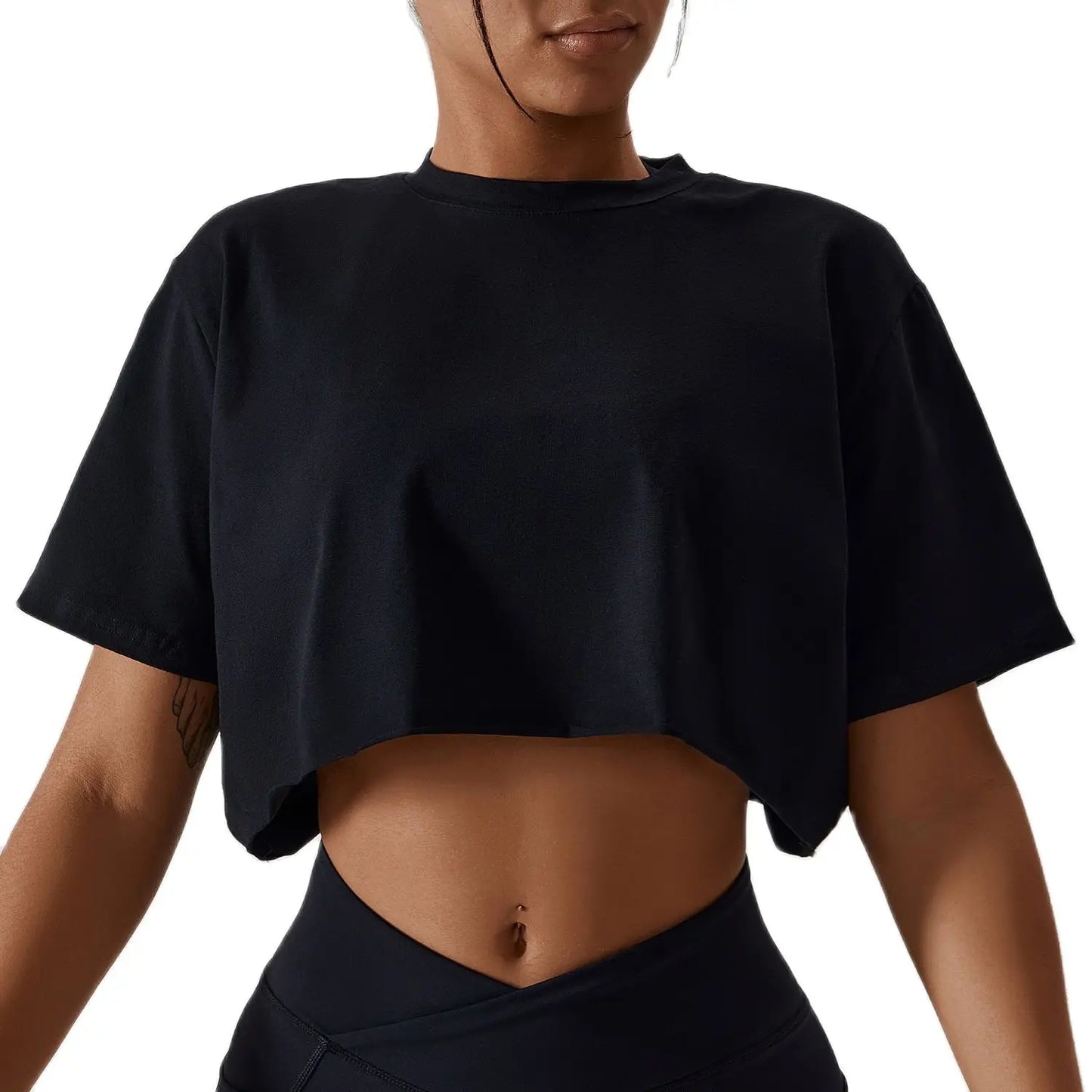 Cropped T-shirt