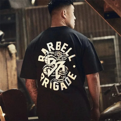 Barbell Brigade Snake T-shirt