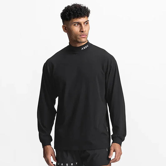 Turtleneck Long Sleeve Tee