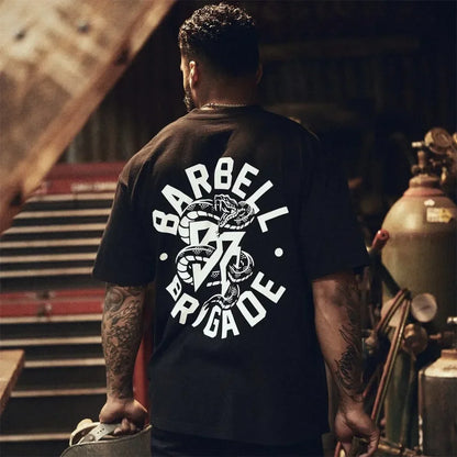 Barbell Brigade Snake T-shirt