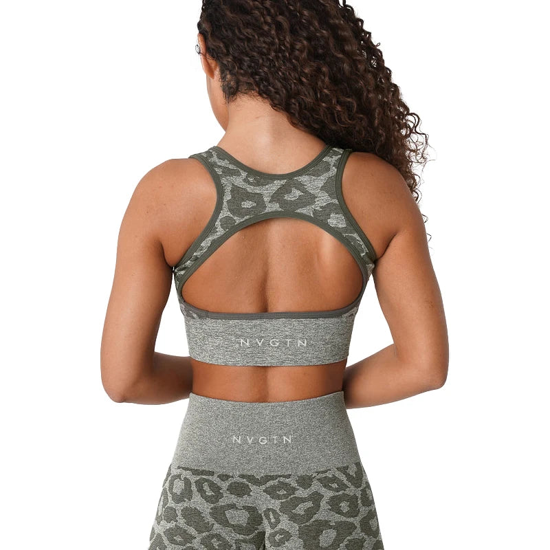 Wild Thing Seamless Leopard Eclipse Seamless Bra