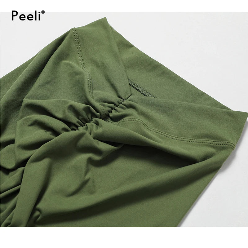 Peeli V-Back Scrunch Butt Yoga Shorts