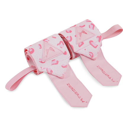 ZORZIER Pink Fitness Wrist Wraps