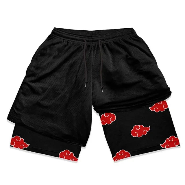 Anime Running Shorts